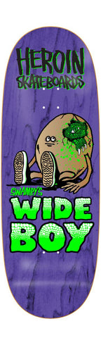 Heroin Skateboards Swampy's Wideboy Deck 10.75"