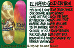 Heroin Skateboards El Huevo Gold Deck 9.4"