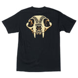 Santa Cruz Speed Wheels Skull S/S Heavyweight T-Shirt-Black