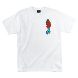 Santa Cruz Screaming Hand Scream S/S Heavyweight T-Shirt-White