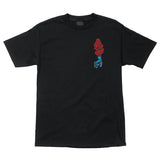 Santa Cruz Screaming Hand Scream S/S Heavyweight T-Shirt-Black
