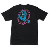 Santa Cruz Screaming Hand Scream S/S Heavyweight T-Shirt-Black
