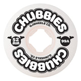 OJ 52mm Chubbies White 99a Skateboard Wheels