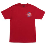 Santa Cruz Natas Screaming Panther S/S Heavyweight T-Shirt-Red