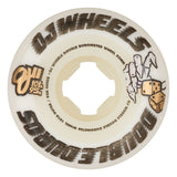 OJ 53mm Double Duro White Mini Combo 101a/95a Skateboard Wheels