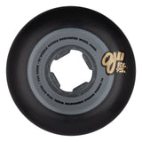 OJ 54mm Double Duro Black Gray 101a/95a Skateboard Wheels