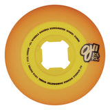 OJ 53mm Double Duro Orange Yellow 101a/95a Skateboard Wheels