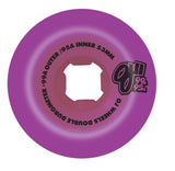 OJ 53mm Double Duro Purple Mini Combo 99a/95a OJ Skateboard Wheels