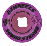 OJ 53mm Double Duro Purple Mini Combo 99a/95a OJ Skateboard Wheels