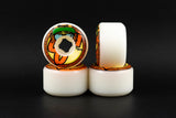 OJ 55mm Ben Raybourn Hat 2 Original White Hardline 99a Skateboard Wheels