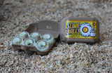 Slime Balls 45mm OG Eggs Half Dozen Mini Chubbies White 99a Skateboard Wheels