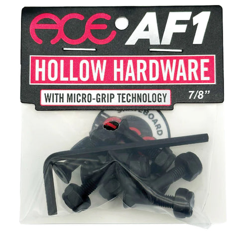 Ace Trucks Hollow Bolts w/ Grippers Allen 7/8" Hardware