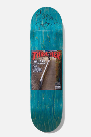 Baker Elissa Steamer Thrasher Cover Skateboard Deck 8.25-Signed!!