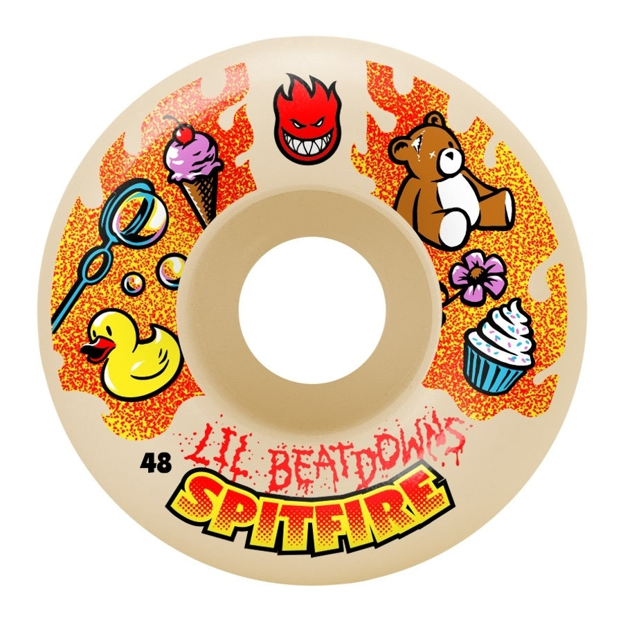 Spitfire Formula Four Classic 99D ホイール Spitfire Formula Four Classic Skateboard Wheels - white