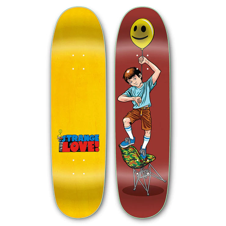 StrangeLove Skateboards Balloon Boy / Maroon / 8.5 Deck