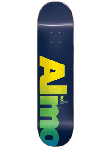Almost Fall Off Logo Blue 8.5 Skateboard Deck