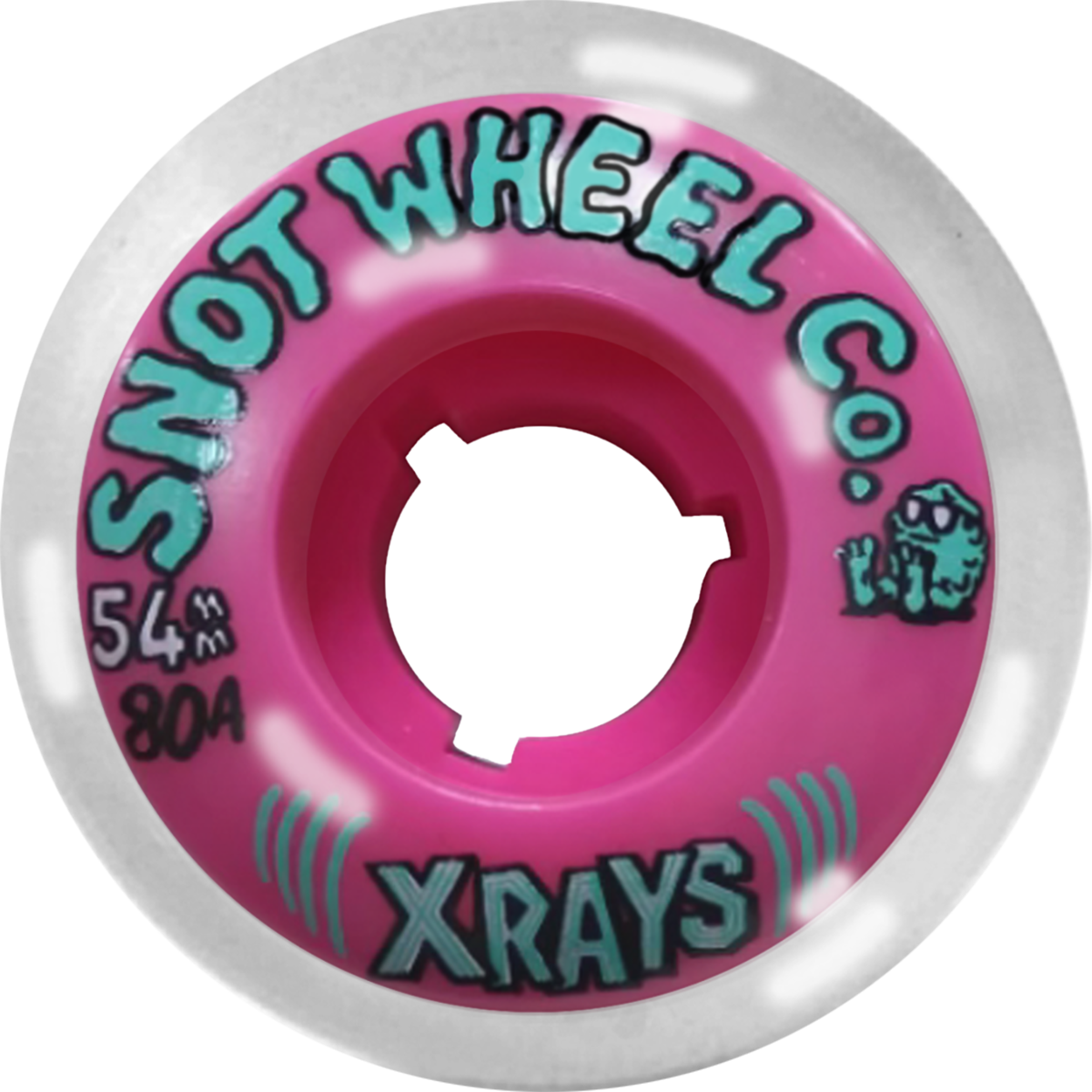 Powell Peralta Skateboard-Rollen – 54 Mm Durchmesser, 97A Härte, Weiß, Set Aus 4 Rädern