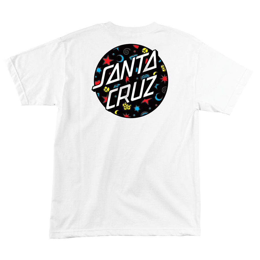 Santa Cruz Salba Dot Regular S/S Mens T-Shirt-White – SBSkateBoardShop