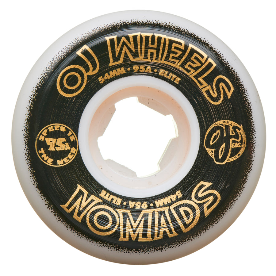 オージェー OJ WHEELS ELITE NOMADS 95A 54mm OJ 54mm Elite Nomads 95a Skateboard Wheels – SBSkateBoardShop