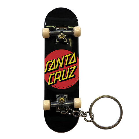Santa Cruz Classic Dot Finger Board Key Chain