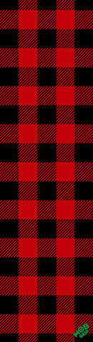 Mob Get Plaidical 9in x 33in Graphic