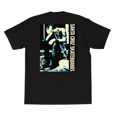 Santa Cruz Knox Punk Mens T-Shirt-Black