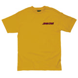 Santa Cruz Roskopp the Five Mens T-Shirt-Antique Gold