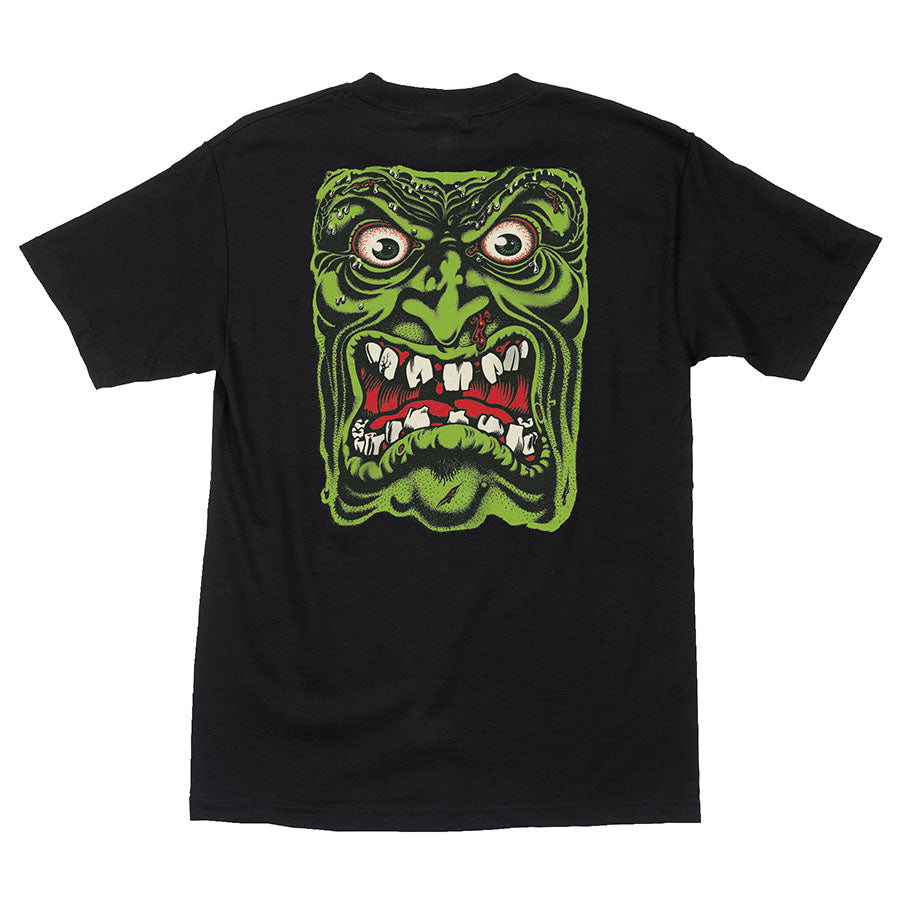 Santa Cruz Roskopp Face S/S Regular T-Shirt Mens-Black
