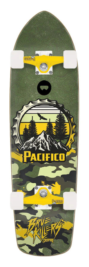 Creature Skateboard Complete Pacifico Bottle Cap Brue Killer