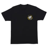 Santa Cruz 50th TTE Dot S/S Regular T-Shirt-Black
