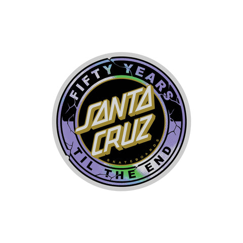 Santa Cruz 50th TTE Dot Sticker