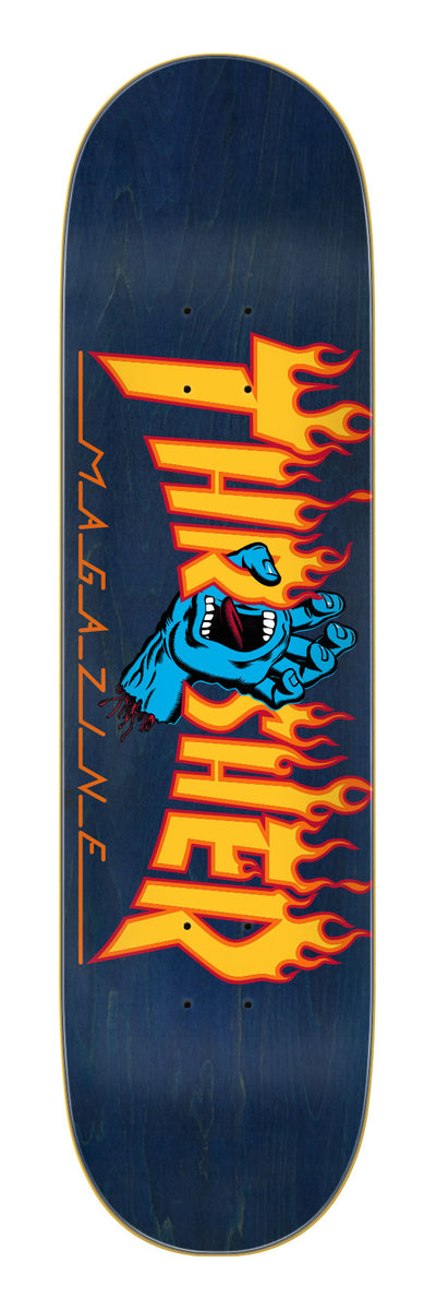 Santa Cruz/Thrasher Screaming Flame Logo Skateboard Deck 8.25in x