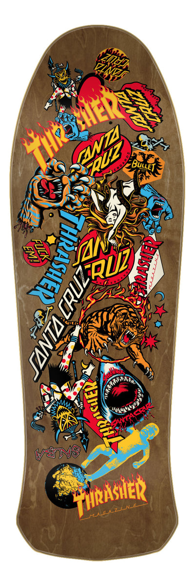 Skate Sticker Pack - Powell Peralta Santa Cruz Skateboards Skate Sticker Pack - Powell Peralta Santa Cruz Skateboards