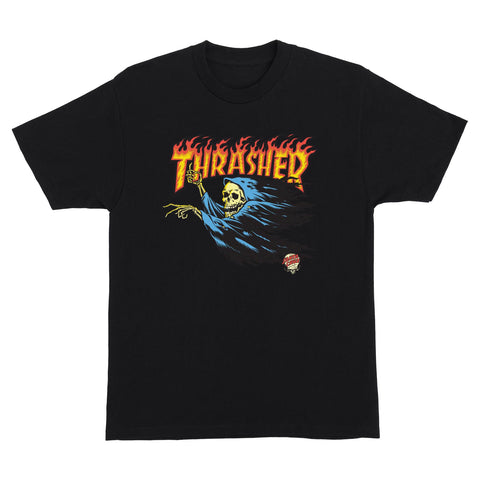 Santa Cruz/Thrasher O'Brien Reaper S/S Regular T-Shirt Mens-Black