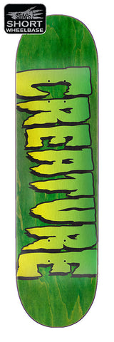 Creature  Logo Stumps 8.51in x 31.88in Skateboard Deck