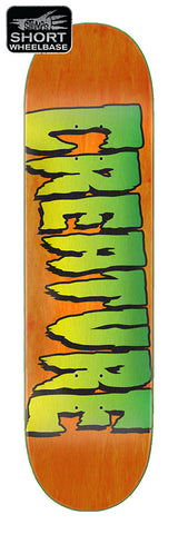 Creature Logo Stumps 8.8in x 31.95in Skateboard Deck