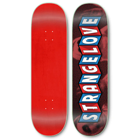 StrangeLove Skateboards Carousel Logo / Red / 8.75 Deck