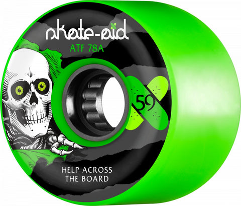 Powell Peralta Skate Aid Collabo Skateboard Wheels 59mm (4pack)