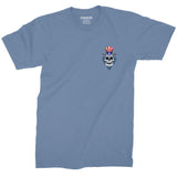 StrangeLove Skateboards Uncle Sam / Stone Blue / T-Shirt