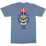 StrangeLove Skateboards Uncle Sam / Stone Blue / T-Shirt