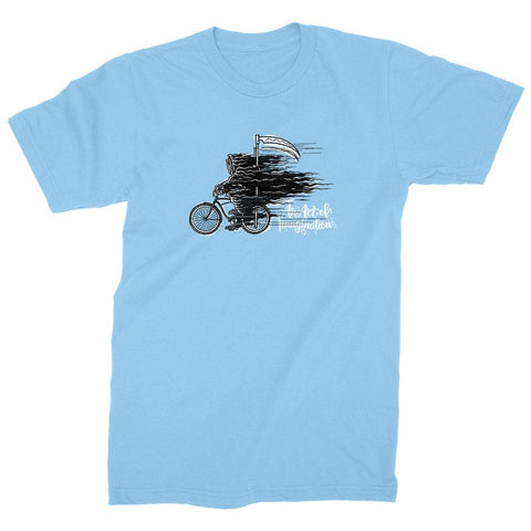 StrangeLove Skateboards Death on a Bike / Electric Blue / T-Shirt