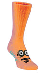 Heroin Skateboards Big Egg Orange Socks