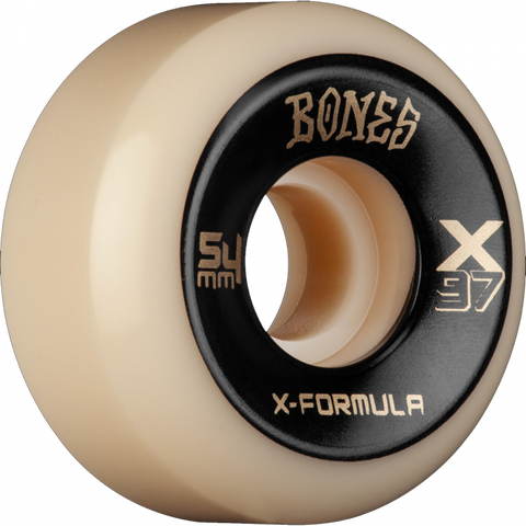 BONES WHEELS X-Formula Skateboard Wheels X97 54mm V5 Sidecut 97A