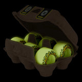 SlimeBalls 45mm OG Eggs 99a Mini Chubbies Glow In The Dark Skateboard Wheels