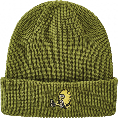 Heroin Skateboards Egg Beanie Olive Green