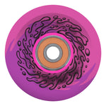 Slime Balls 60mm Light Ups OG Slime Pink/Purple 78a Skateboard Wheels