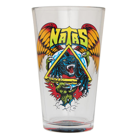 Santa Cruz Natas Panther Pint Glass