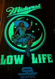 SBSkates Midwest Lowlife V2 Skateboard Deck-8.625" Pool Shape