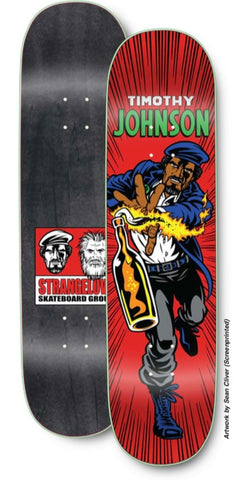 Strangelove Timothy Johnson Panther Skateboard Deck