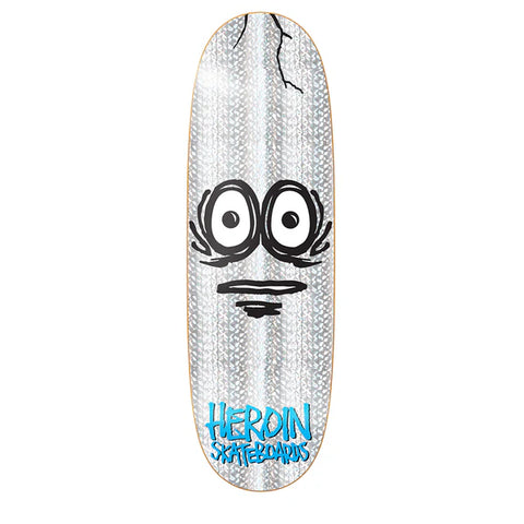 Heroin Skateboards Very Big Holo Egg Deck 10.0